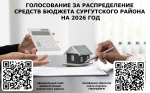 Онлайн-голосование за распределение средств бюджета Сургутского района на 2026 год Онлайн-голосование за распределение средств бюджета Сургутского района на 2026 год